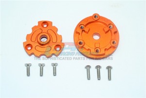GPM ER2035 ALUMINUM TRASMISSION CUSH DRIVE HOUSING 1/10 ELECTRIC TRAXXAS 4WD E-REVO VXL BRUSHLESS 86086 - ORANGE - ER2035-OR