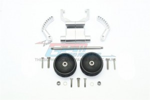GPM ALUMINUM REAR ADJUSTABLE WHEELIE 1/10 ELECTRIC TRAXXAS 4WD E-REVO VXL BRUSHLESS 86086 - SILVER - ER2040R-S