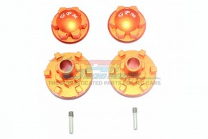 GPM ER2006A ALUMINUM WHEEL HEX CLAW + WHEEL LOCK TRAXXAS 4WD E-REVO VXL BRUSHLESS 86086 - ORANGE - ER2006A-OR