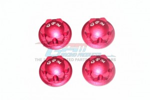 GPM ER2005 ALUMINUM WHEEL LOCK TRAXXAS 4WD E-REVO VXL BRUSHLESS MONSTER 86086 - ER2005-R
