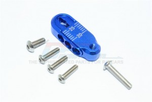 GPM TRX4025TA ALUMINUM ADJUSTABLE SERVO HORN (20-25MM) TRX4 DEFENDER TRAIL CRAWLER - BLUE - TRX4025TA-B