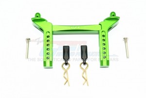 GPM TRX4201F ALUMINUM FRONT BODY MOUNT & POST TRX4 DEFENDER TRAIL CRAWLER - GREEN - TRX4201F-G