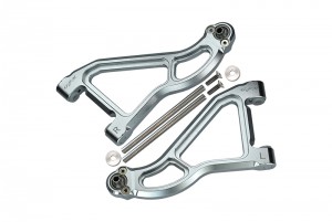 GPM UDR054A ALUMINUM FRONT UPPER SUSPENSION ARM  8531 1/7 UNLIMITED DESERT RACER PRO-SCALE 4X4 85076-4 - SILVER - UDR054A-S