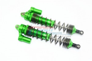 GPM UDR135F/L ALUMINUM FRONT L-SHAPE SPRING DAMPER 135MM 1/7 UNLIMITED DESERT RACER PRO-SCALE 4X4-85076-4 - GREEN - UDR135F/L-G-BEBK