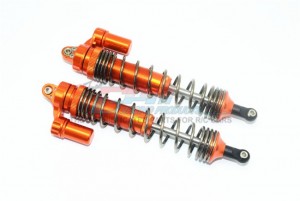 GPM UDR135F/L ALUMINUM FRONT L-SHAPE SPRING DAMPER 135MM 1/7 UNLIMITED DESERT RACER PRO-SCALE 4X4-85076-4 - ORANGE - UDR135F/L-OR-BEBK