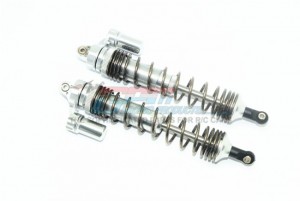 GPM UDR135F/L ALUMINUM FRONT L-SHAPE SPRING DAMPER 135MM 1/7 UNLIMITED DESERT RACER PRO-SCALE 4X4-85076-4 - SILVER - UDR135F/L-S-BEBK