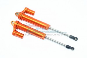 GPM UDR160RX/L ALUMINUM REAR L-SHAPE INTERNAL DAMPER 160MM 1/7 UNLIMITED DESERT RACER PRO-SCALE 4X4-85076-4 - ORANGE - UDR160RX/L-OR-BEBK