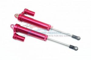 GPM UDR160RX/L ALUMINUM REAR L-SHAPE INTERNAL DAMPER 160MM 1/7 UNLIMITED DESERT RACER PRO-SCALE 4X4-85076-4 - RED - UDR160RX/L-R-BEBK