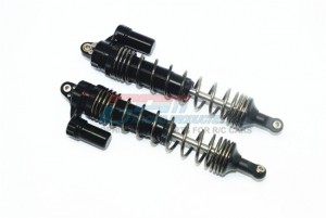 GPM ALUMINUM REAR L-SHAPE SPRING DAMPER 139MM 1/7 UNLIMITED DESERT RACER PRO-SCALE 4X4-85076-4 - BLACK - UDR139R/L-BK-BEBK