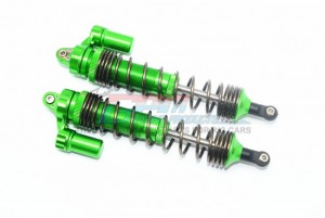 GPM ALUMINUM REAR L-SHAPE SPRING DAMPER 139MM 1/7 UNLIMITED DESERT RACER PRO-SCALE 4X4-85076-4 - GREEN - UDR139R/L-G-BEBK