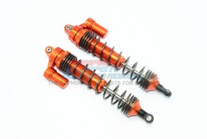 GPM ALUMINUM REAR L-SHAPE SPRING DAMPER 139MM 1/7 UNLIMITED DESERT RACER PRO-SCALE 4X4-85076-4 - ORANGE - UDR139R/L-OR-BEBK