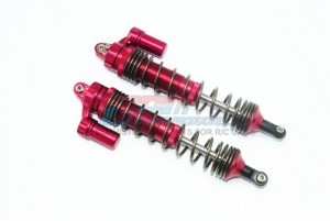 GPM ALUMINUM REAR L-SHAPE SPRING DAMPER 139MM 1/7 UNLIMITED DESERT RACER PRO-SCALE 4X4-85076-4 - RED - UDR139R/L-R-BEBK