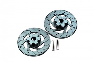 GPM UDR010D+1MM ALUMINUM +1MM HEX WITH BRAKE DISK 8569 1/7 UNLIMITED DESERT RACER PRO-SCALE 4X4-85076-4 - GUN SILVER - UDR010D+1MM-GS