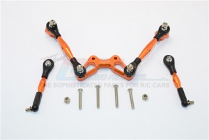 GPM MYT049 TIE RODS DESIGN STABILIZER FOR FRONT C HUB AXIAL 1/18 YETI JR AX90052 - ORANGE - MYT049-OR