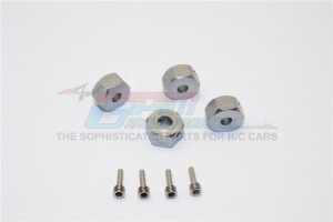 GPM ALUMINIUM HEX ADAPTER 12MMx7MM GMADE-R1 ROCK BUGGY - GM010/12X7-GS