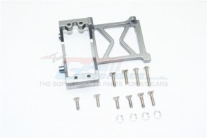 GPM VEN024 ALUMINUM SERVO MOUNT  HPI 1/10 VENTURE TOYOTA FJ CRUISER - GUN SILVER - VEN024-GS