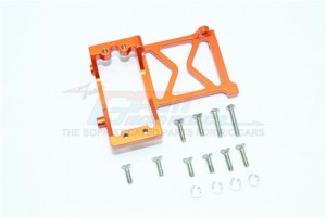 GPM VEN024 ALUMINUM SERVO MOUNT  HPI 1/10 VENTURE TOYOTA FJ CRUISER - ORANGE - VEN024-OR