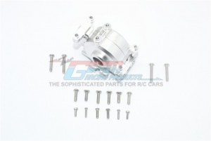 GPM BR012 ALUMINUM FRONT GEAR BOX LOSI 1/10 BAJA REY DESERT TRUCK LOS03008 - SILVER - BR012-S