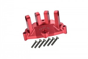 GPM BR013B ALUMINUM REAR UPPER GEARBOX MOUNT FOR UPPER SUSPENSION LINKS  LOSI 1/10 BAJA REY DESERT TRUCK LOS03008 - RED - BR013B-R