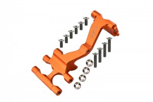GPM BR024 ALUMINUM SERVO MOUNT TEAM LOSI 1/10 BAJA REY DESERT TRUCK LOS03008 - ORANGE - BR024-OR