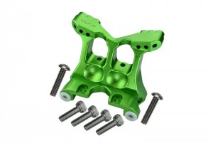 GPM BR028 ALUMINUM FRONT SHOCK MOUNT TEAM LOSI 1/10 BAJA REY DESERT TRUCK LOS03008 - GREEN - BR028-G