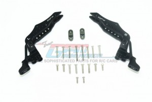 GPM BR030 ALUMINUM REAR SHOCK TOWER LOSI 1/10 BAJA REY DESERT TRUCK LOS03008 - BLACK - BR030-BK