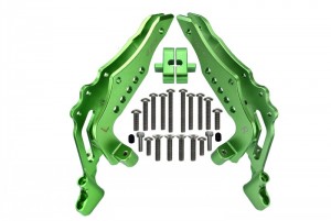 GPM BR030 ALUMINUM REAR SHOCK TOWER LOSI 1/10 BAJA REY DESERT TRUCK LOS03008 - GREEN - BR030-G