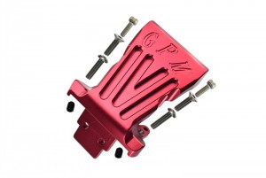 GPM BR330F ALUMINUM FRONT BUMPER MOUNT LOSI 1/10 BAJA REY DESERT TRUCK LOS03008 - RED - BR330F-R