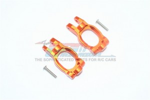 GPM RK019 ALUMINUM FRONT C HUBS LINKS LOSI 1/10 ROCK REY LOS03009T1/T2 - ORANGE - RK019-OR