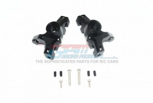 GPM RK021 ALUMINUM FRONT KNUCKLE ARMS LOSI 1/10 ROCK REY LOS03009T1/T2 - BLACK - RK021-BK