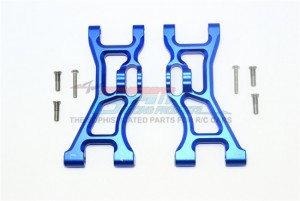 GPM RK055 ALUMINUM FRONT LOWER SUSPENSION ARM  LOSI 1/10 ROCK REY LOS03009T1/T2 - BLUE - RK055-B