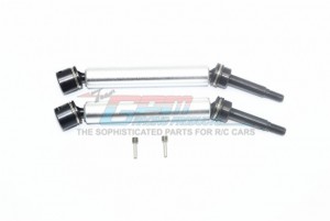 GPM RK237S HARDEN STEEL #45 FRONT AXLE W. ALLOY BODY LOSI 1/10 ROCK REY LOS03009T1/T2 - SILVER - RK237S-S