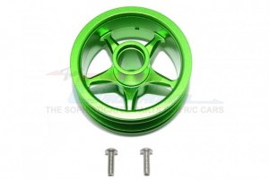 GPM ALUMINIUM FRONT WHEEL (5 POLES DESIGN) TAMIYA 1/8 T3-01 DANCING RIDER-57405 - T3050F-G