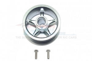 GPM ALUMINIUM FRONT WHEEL (5 POLES DESIGN) TAMIYA 1/8 T3-01 DANCING RIDER-57405 - T3050F-GS