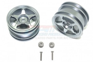 GPM ALUMINIUM REAR WHEEL (5 POLES DESIGN)  TAMIYA 1/8 T3-01 DANCING RIDER-57405 - T3050R-GS