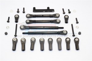 GPM CC161 ALLOY REAR ADJUSTABLE SUSPENSION LINKS 1/10 RC TAMIYA CC-01 - CC161-BK-BEBK