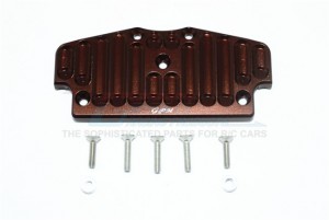 GPM GPM CC331F ALUMINIUM FRONT BUMPER MOUNT 1/10 RC TAMIYA CC-01 - BROWN - CC331F-BR