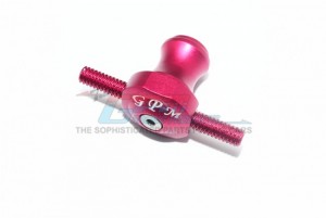 GPM SB005 ALUMINIUM SPARE TIRE LOCKING TEAM LOSI 1/6 SUPER BAJA REY 4X4 - RED - SB005-R