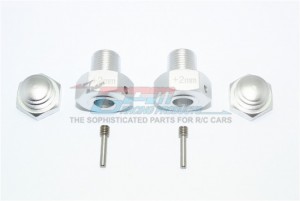 GPM SB010/+2MM ALUMINUM HEX ADAPTER (+2MM)  TEAM LOSI 1/6 SUPER BAJA REY 4X4 - RED - SB010/+2MM-S