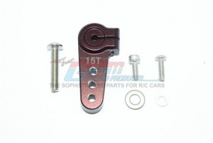 GPM SB015TSH ALUMINUM ADJUSTABLE 15T SERVO HORN TEAM LOSI 1/6 SUPER BAJA REY 4X4 - BROWN - SB015TSH-BR