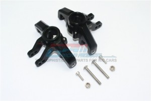 GPM SB021 ALUMINUM FRONT KNUCKLE ARMS TEAM LOSI 1/6 SUPER BAJA REY 4X4 - BLACK - SB021-BK