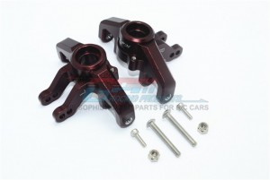 GPM SB021 ALUMINUM FRONT KNUCKLE ARMS TEAM LOSI 1/6 SUPER BAJA REY 4X4 - SB021-BR