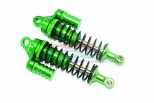 GPM SB132F/L-B-BK ALUMINUM FRONT L-SHAPE SHOCKS 132mm TEAM LOSI 1/6 SUPER BAJA REY 4X4 - SB132F/L-G-BK