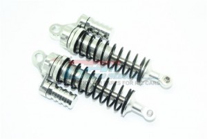 GPM SB132F/L-B-BK ALUMINUM FRONT L-SHAPE SHOCKS 132mm TEAM LOSI 1/6 SUPER BAJA REY 4X4 - SB132F/L-S-BK