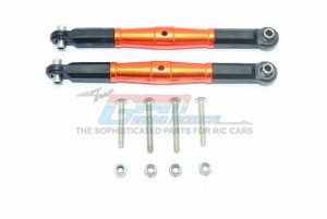 GPM SB162 ALUMINUM FRONT TURNBUCKLE FOR STEERING  TEAM LOSI 1/6 SUPER BAJA REY 4X4 - ORANGE - SB162-OR-BEBK
