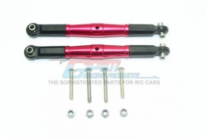 GPM SB162 ALUMINUM FRONT TURNBUCKLE FOR STEERING  TEAM LOSI 1/6 SUPER BAJA REY 4X4 - RED - SB162-R-BEBK