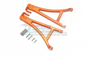 GPM ER2055 ALUMINUM FRONT LOWER SUSPENSION ARM  TRAXXAS-1/10 E-REVO VXL 86086-4 - ORANGE - ER2055-OR