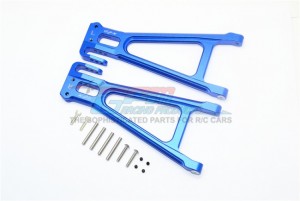 GPM ALUMINUM REAR LOWER SUSPENSION ARM TRAXXAS-1/10 E-REVO VXL 86086-4 - BLUE - ER2056-B