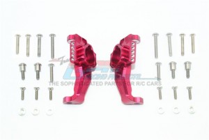 GPM TRX4019A ALUMINUM ADJUSTABLE FRONT C HUB TRAXXAS 1/10 TRX4 DEFENDER TRAIL CRAWLER - RED - TRX4019A-R