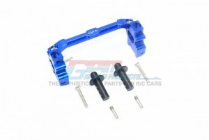 GPM TRX4201FA ALUMINUM FRONT ADJUSTABLE BODY MOUNT & POST RC 1/10 TRAXXAS TRX-4 - TRX4201FA-B